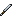 Invicon Silver Short Sword.png: Sprite image for Silver Short Sword in Minecraft linking to Silver Short Sword