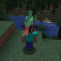 Dragon Peacock slows player's decent.