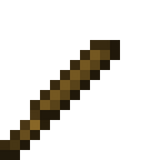 Wooden Short Sword.png: Infobox image for Wooden Short Sword the item in Minecraft