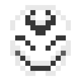Crazy Pierrot Mask.png: Infobox image for Crazy Pierrot Mask the item in Minecraft