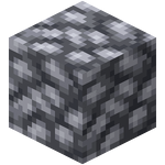 Block of Raw Silver.png: Infobox image for Blocks/Block of Raw Silver the block in Minecraft
