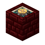 Red Nether Brick Magic Engine.png: Infobox image for Blocks/Magic engine the block in Minecraft