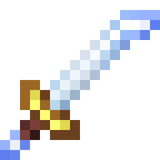 Mithril Katana.png: Infobox image for Mithril Katana the item in Minecraft