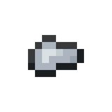 Silver Nugget.png: Infobox image for Items/Misc/Silver Nugget the item in Minecraft