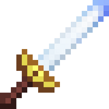 Mithril Long Sword.png: Infobox image for Mithril Long Sword the item in Minecraft
