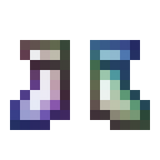 HihiIrokane Boots.png: Infobox image for HihiIrokane Boots the item in Minecraft