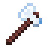 Mithril Axe.png: Infobox image for Mithril Axe the item in Minecraft