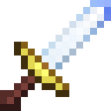Mithril Sword.png: Infobox image for Mithril Sword the item in Minecraft