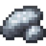 Raw Silver.png: Infobox image for Raw Silver the item in Minecraft