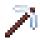 Mithril Pickaxe.png: Infobox image for Mithril Pickaxe the item in Minecraft