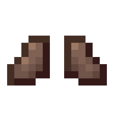 Monster Leather Boots (D).png: Infobox image for Monster Leather Boots (D) the item in Minecraft
