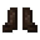 Monster Leather Boots (A).png: Infobox image for Monster Leather Boots (A) the item in Minecraft