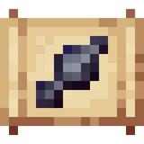 Kunai Schematic.png: Infobox image for Items/Schematics/Kunai Schematic the item in Minecraft